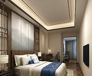 Deluxe master bedroom design  112