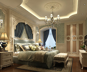 Deluxe master bedroom design  118