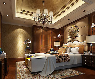 Deluxe master bedroom design  122