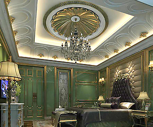 Deluxe master bedroom design  126