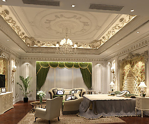 Deluxe master bedroom design  134