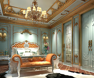 Deluxe master bedroom design  142
