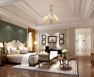 Deluxe master bedroom design  146