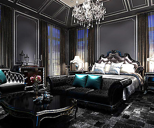 Deluxe master bedroom design  149