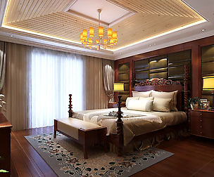 Deluxe master bedroom design  154