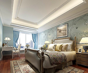 Deluxe master bedroom design  157
