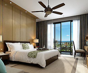 Deluxe master bedroom design  160