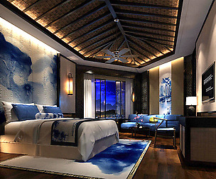 Deluxe master bedroom design  161
