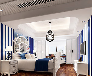 Deluxe master bedroom design  164