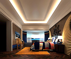 Deluxe master bedroom design  165