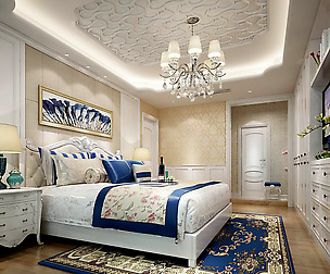 Deluxe master bedroom design  166