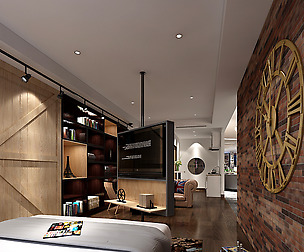 Deluxe master bedroom design  169