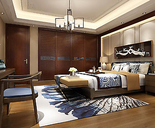 Deluxe master bedroom design  172