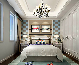 Deluxe master bedroom design  185