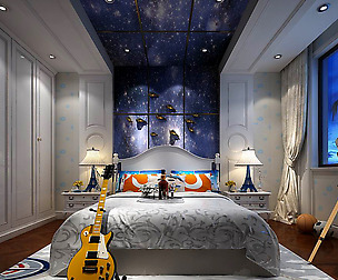 Deluxe master bedroom design  191