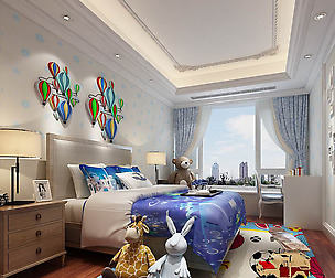Deluxe master bedroom design  192