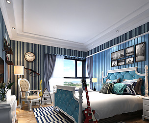 Deluxe master bedroom design  199