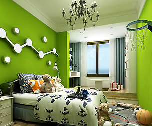 Stylish bedroom complete 02