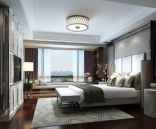 Stylish bedroom complete 05