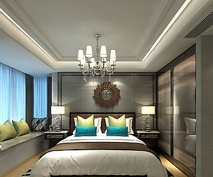 Stylish bedroom complete 08
