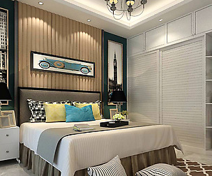 Stylish bedroom complete 11