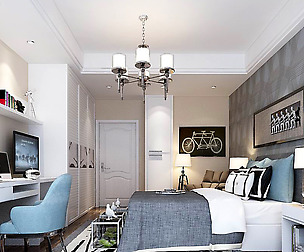 Stylish bedroom complete 13