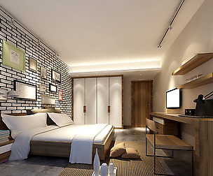Stylish bedroom complete 26