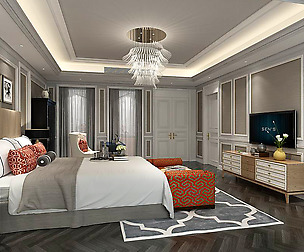 Stylish bedroom complete 35