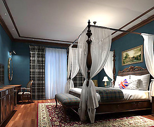Stylish bedroom complete 36