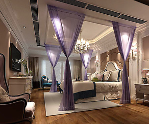 Stylish bedroom complete 42