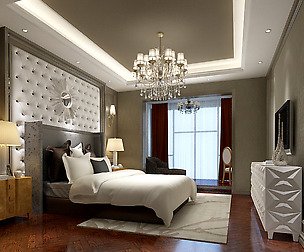 Stylish bedroom complete 43