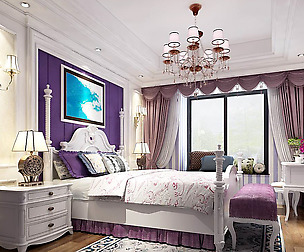 Stylish bedroom complete 46