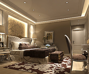 Stylish bedroom complete 64