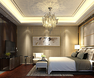 Stylish bedroom complete 68