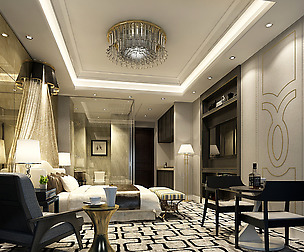 Stylish bedroom complete 69