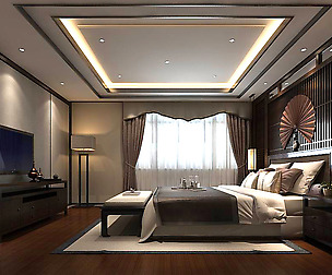 Stylish bedroom complete 74