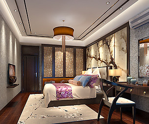 Stylish bedroom complete 76