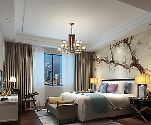 Stylish bedroom complete 77