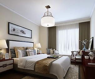 Stylish bedroom complete 82