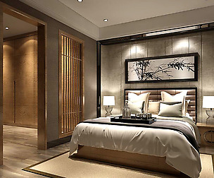 Stylish bedroom complete 96