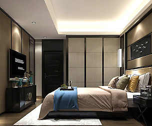 Stylish bedroom complete 97