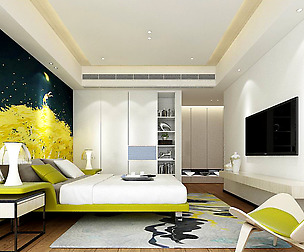 Stylish bedroom complete 105