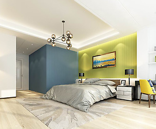 Stylish bedroom complete 106
