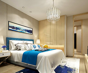 Stylish bedroom complete 109