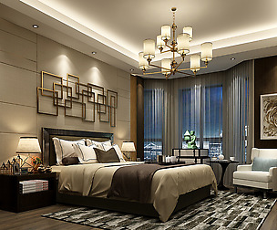 Stylish bedroom complete 112