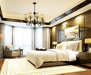 Stylish bedroom complete 113
