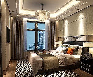 Stylish bedroom complete 114