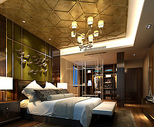 Stylish bedroom complete 115