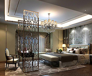 Stylish bedroom complete 116