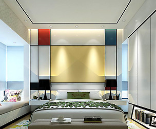 Stylish bedroom complete 121